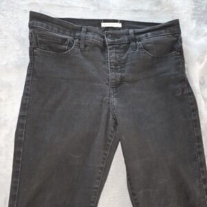 Levi's 315 Shaping Bootcut Size 31x30 Jeans Black Women‎